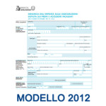 Imposta Assicurazioni premi e accessori - modello 2012 Modello 2012 Imposta Assicurazione Auto Premi e Accessori