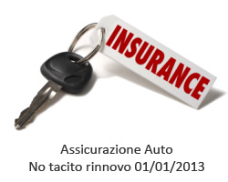 Eliminato tacito rinnovo polizza assicurazione auto